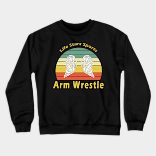 Arm Wrestling Crewneck Sweatshirt